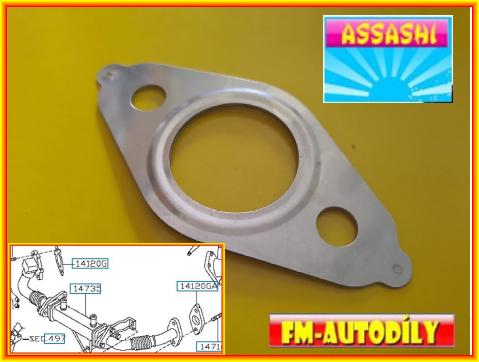 Těsnění chladiče AGR ventilu X15 ASSASHI Nissan Cabstar Renault Maxity 2006 až 2011 motor YD25DDTi