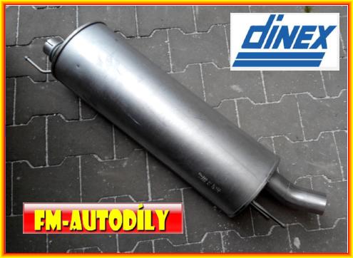 Tlumič výfuku 1001 DINEX Nissan Cabstar Renault Maxity od 2006