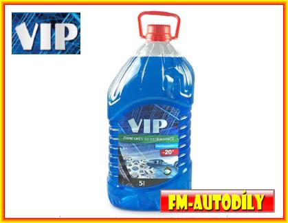 Kapalina ostřikovače zimní 5L VIP -20°C bez Metyalkoholu