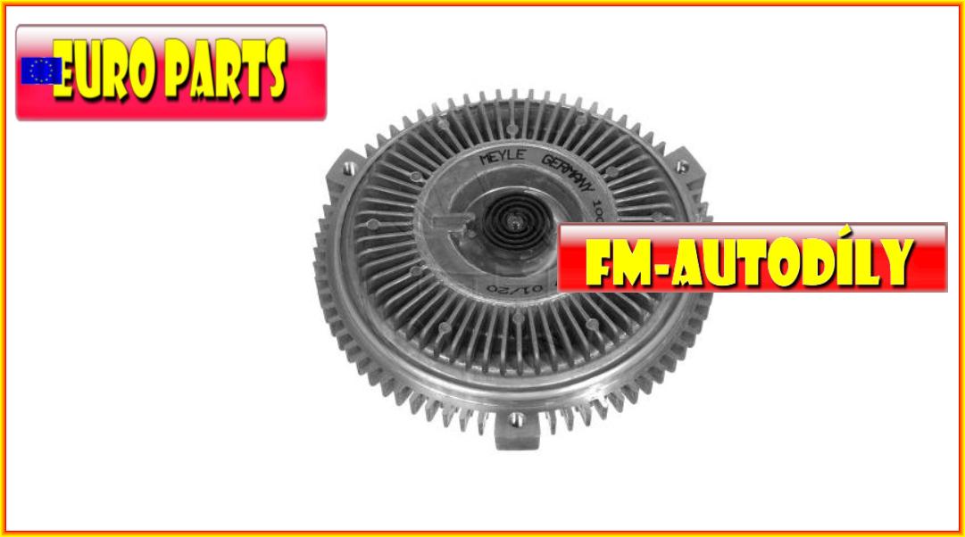 VISCO spojka 0005 EUROPARTS Audi Allroad A4 A6 VW Passat