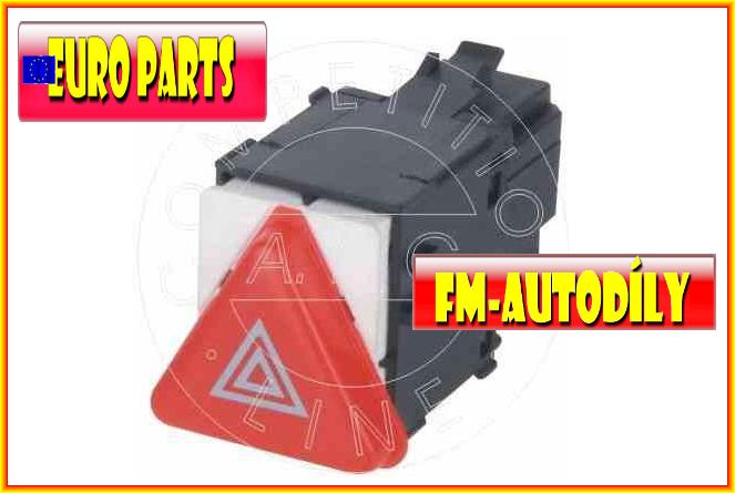 Vypínač varovných blinkrů 0001 EUROPARTS