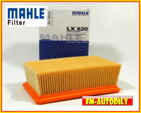 Vzduchový filtr LX 820 MAHLE HFA7601 moto BMW F650C G650
