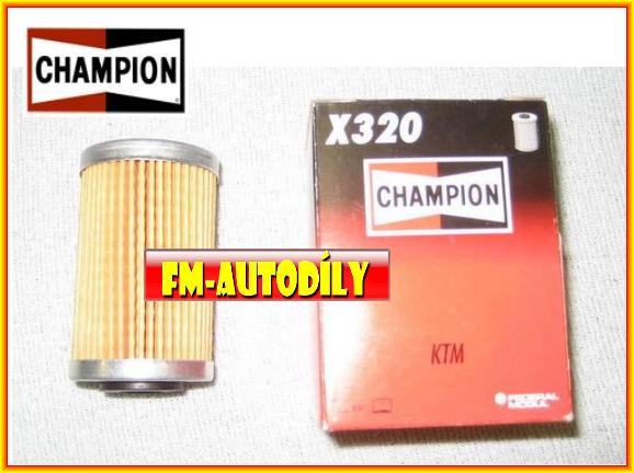 Olejový filtr X 320 CHAMPION