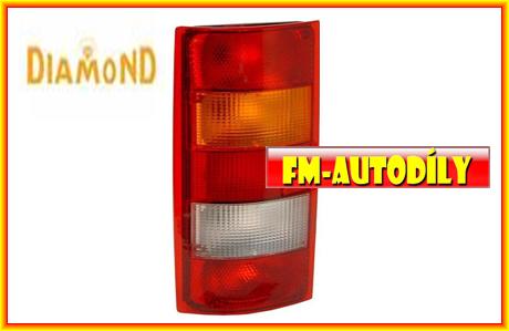 Zadní světlo sklo 0008 DIAMOND Tatra Beta