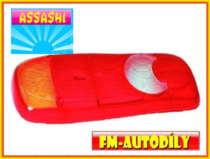 Zadní světlo sklo 0022 ASSASHI Nissan Cabstar Renault Maxity 1998 až 2011