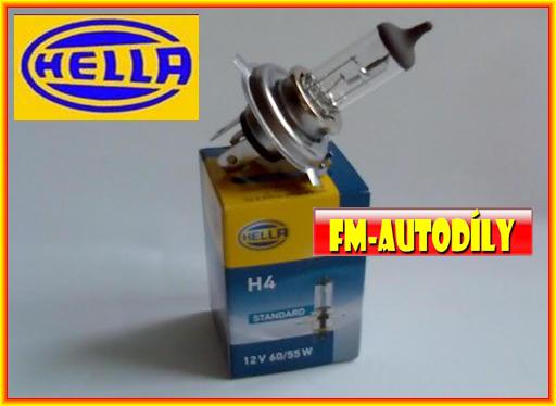 Žárovka H4 12V 60/55W HELLA