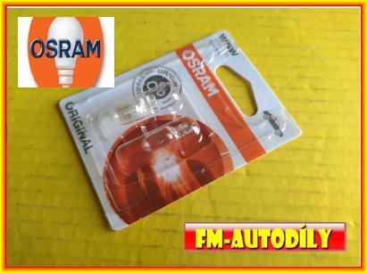 Žárovka W5W 12V 5W OSRAM sada 2 kusy