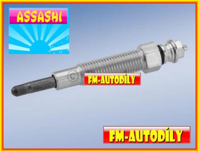 Žhavící svíčka 0002 ASSASHI Nissan Cabstar E 1998 až 2006 motor 2.3D