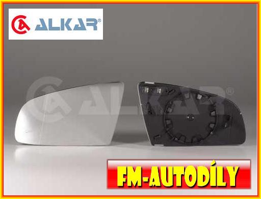 Zrcátko sklo 0008 ALKAR Audi A4